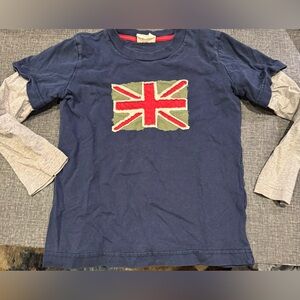 Mini Boden boys Union Jack shirt